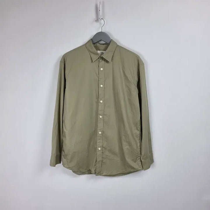 [BUNJANG] TOPTEN Long Sleeve Shirt Khaki Men&