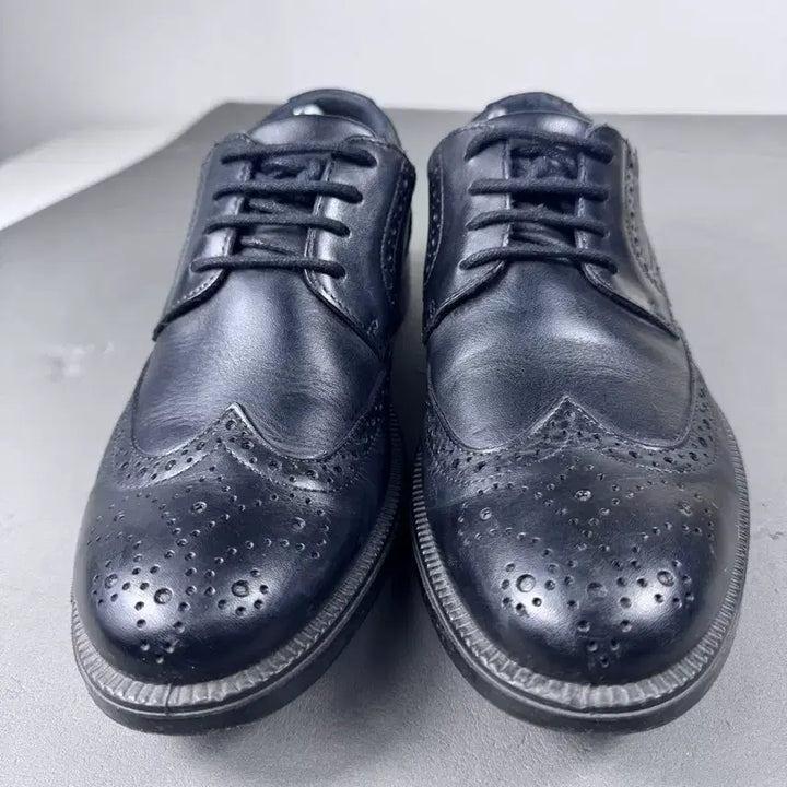 [BUNJANG] Italian Made Wingtip Brogues Black 250 / 이탈리아제 윙팁 구두 블랙 250
