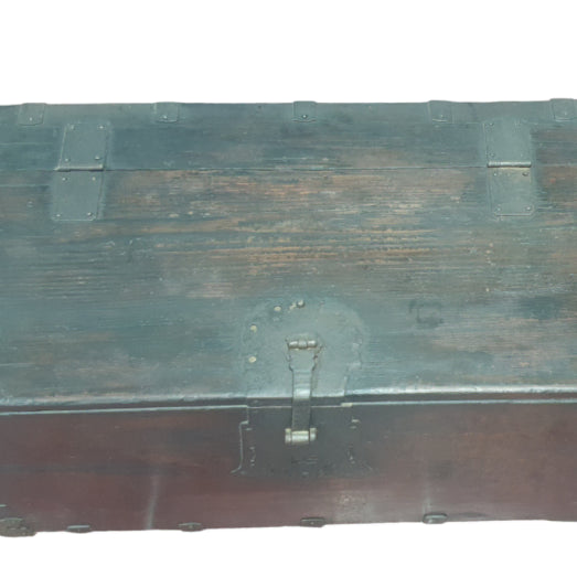 [BUNJANG] Antique Iron-Fitted Money Chest / 고가구 무쇠장석의 연대감이 상당히 좋은 돈궤