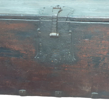 [BUNJANG] Antique Iron-Fitted Money Chest / 고가구 무쇠장석의 연대감이 상당히 좋은 돈궤