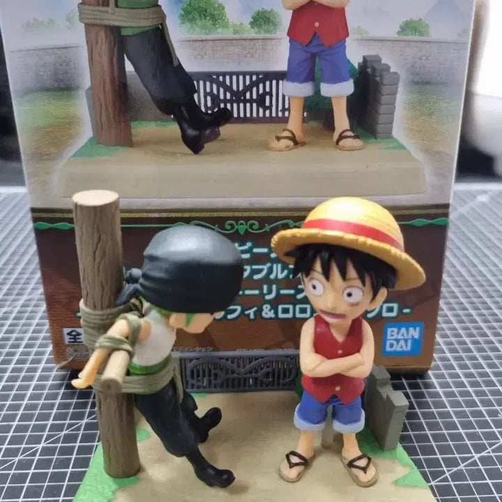[BUNJANG] One Piece Luffy Zoro World Collectable Figure - Log Stories Series / 원피스 루피 조로 월콜 피규어