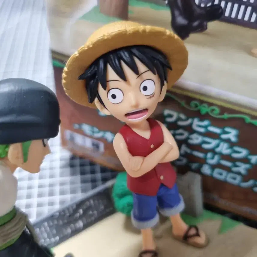 [BUNJANG] One Piece Luffy Zoro World Collectable Figure - Log Stories Series / 원피스 루피 조로 월콜 피규어