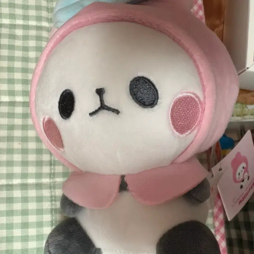 [BUNJANG] Sanrio My Melody Mochi Panda Collaboration Plush Doll / 모찌모찌 판다 산리오 마이멜로디 콜라보 인형