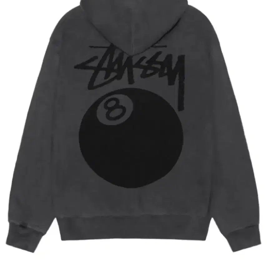 [BUNJANG] Stussy 8-Ball Logo Hoodie / 스투시 후드티