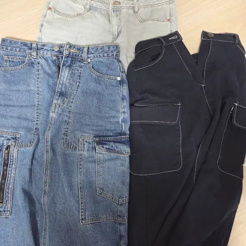 [BUNJANG] Eight Seconds Pants and Skirt Set / 에잇세컨즈 3벌