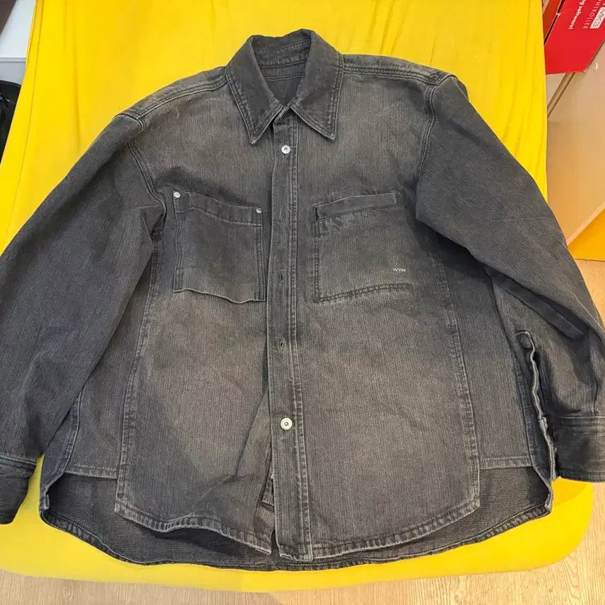 [BUNJANG] Wooyoungmi Paris Denim Shirt Jacket W261SH27970B / 우영미 파리 데님 셔츠 자켓 W261SH27970B