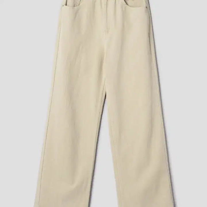 [BUNJANG] 8Seconds Cream Cotton Long Wide Pants (Ivory, M) / 에잇세컨즈 크림팬츠 코튼 롱 와이드 팬츠 아이보리M