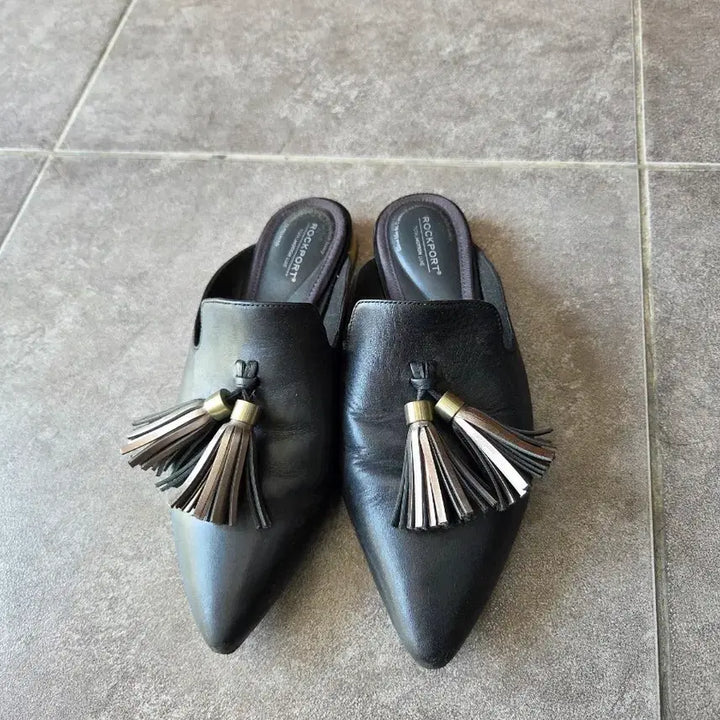 [BUNJANG] Rockport Tassel Detail Black Women&