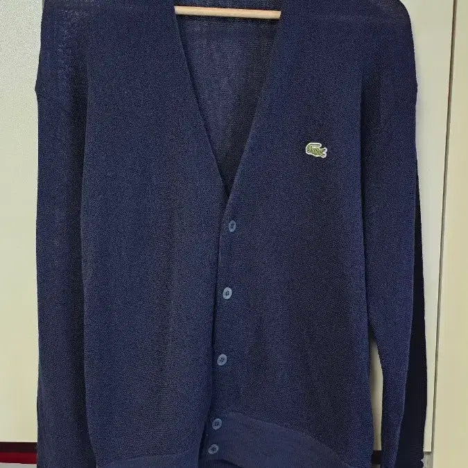 [SOLD OUT] 라코스테 네이비 가디건 100