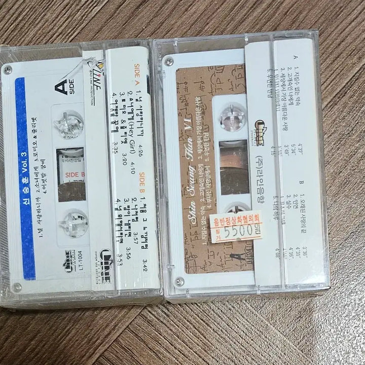 [BUNJANG] Shin Seung Hun 3rd &amp; 4th Album Cassette Tapes (Sealed) / 신승훈 카세트테이프 3집 4집 (미개봉)