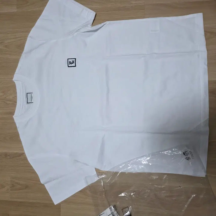 [BUNJANG] Wooyoungmi Back Logo Short Sleeve T-Shirt Size 46 / 우영미 백로고 반팔 티셔츠 46