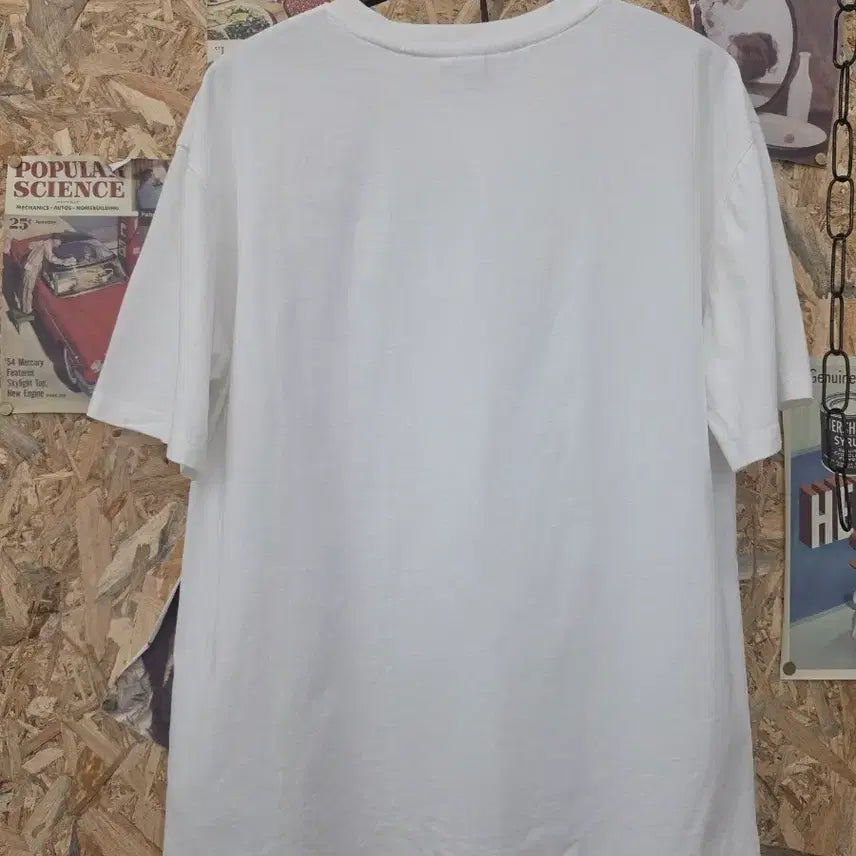 [BUNJANG] GANNI Heart Cubic Embroidery Short Sleeve T-Shirt / 가니 GANNI 하트 큐빅 자수 반팔 티셔츠