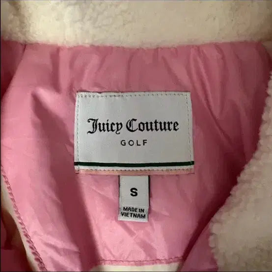 [BUNJANG] Juicy Couture Hot Pink Down Padded Jacket / 쥬시꾸뛰르 핫 핑크 다운 패딩