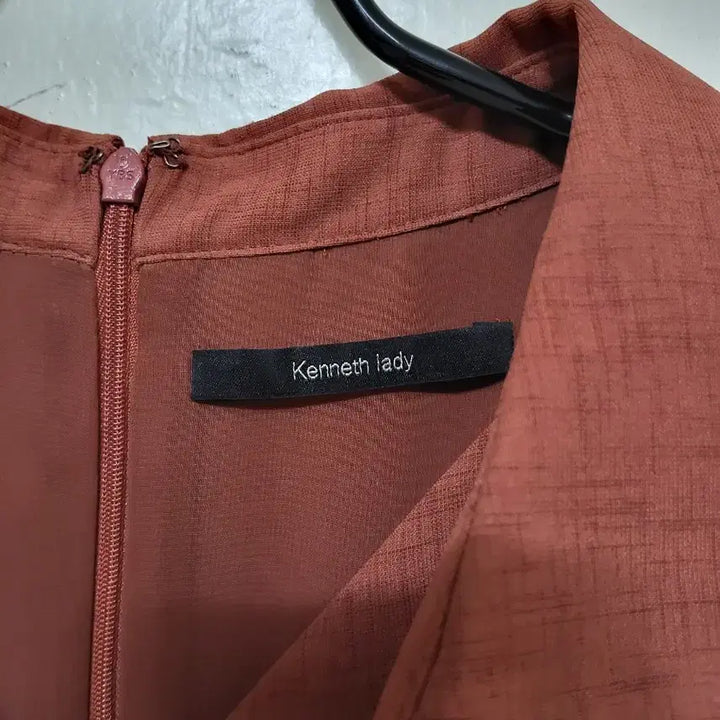 [BUNJANG] Kenneth Lady Brown Pleated Long Dress / 케네스레이디 브라운 플리츠 원피스.260511