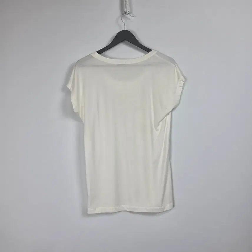 [BUNJANG] Clovice White Cubic Short Sleeve T-Shirt Women&
