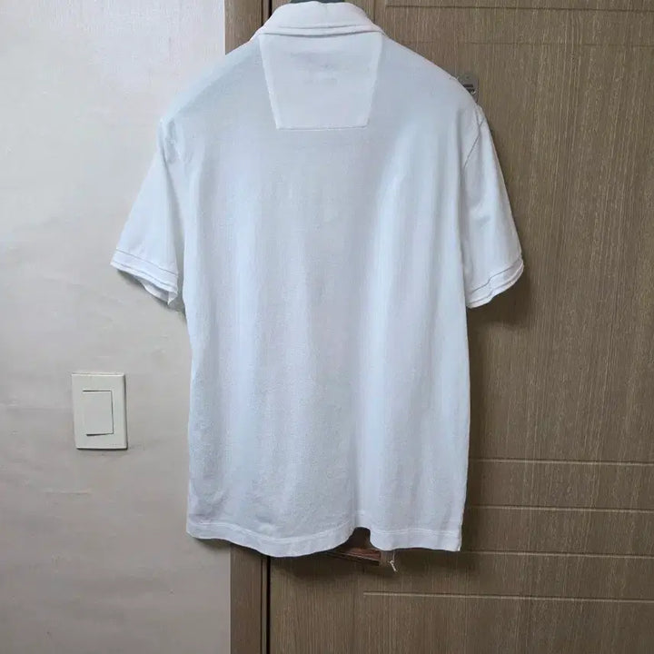 [BUNJANG] BOSS Merised Cotton Polo T-Shirt White L / 보스 메르세라이즈드 카라티 L