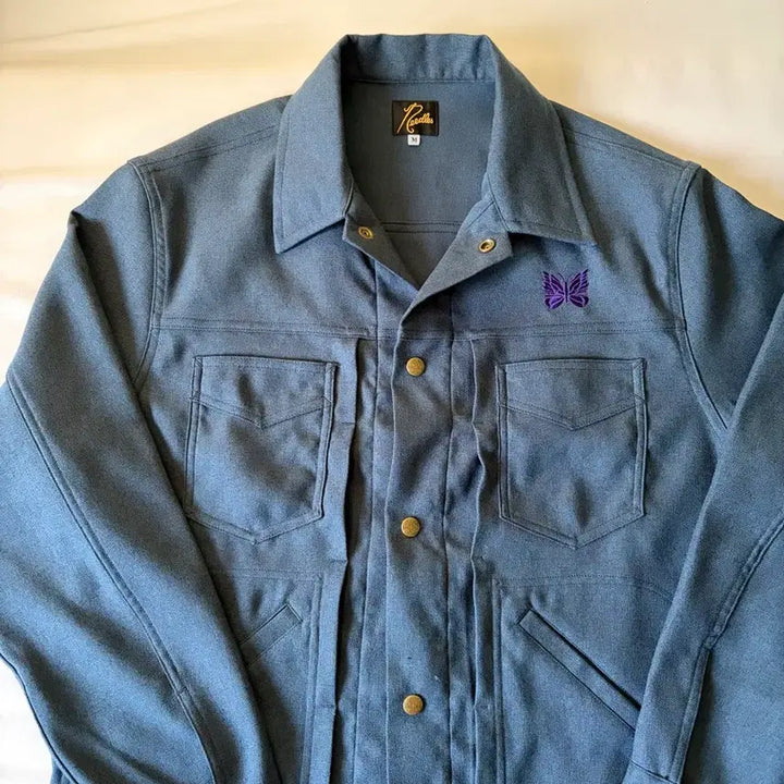 [BUNJANG] Needles Penny Jean Jacket M / 니들스 페니진 자켓 M