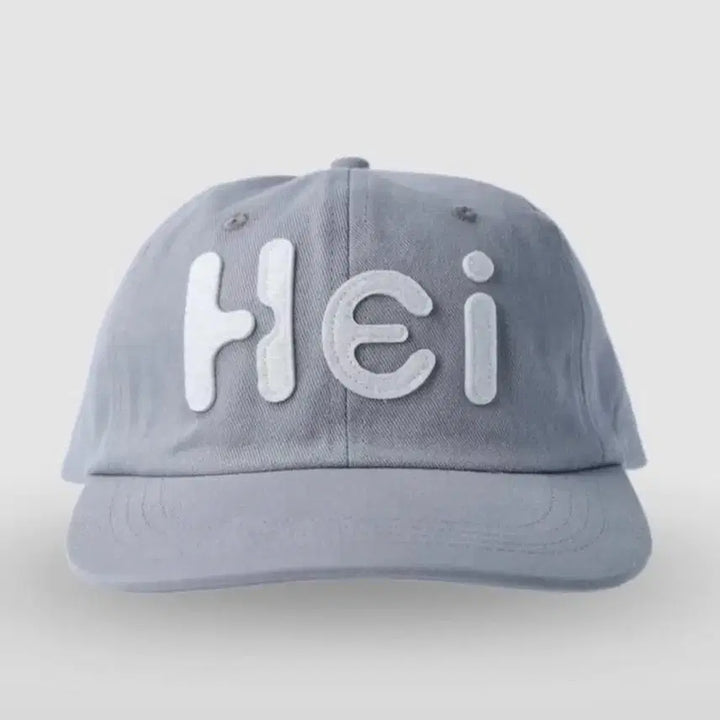 [BUNJANG] Heisan Big Logo Felt Cap Hat Light Grey / 하이산 Hei 빅로고 펠트 캡 모자 라이트 그레이