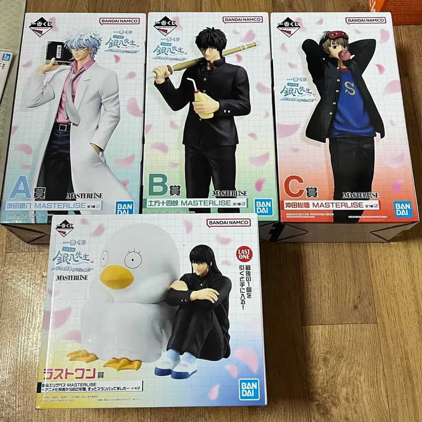 [BUNJANG] Gintama: The Final Ichiban Kuji A, B, C, Ra-Won Set / 은혼 삼젯 제일복권 ABC라원 일괄판매
