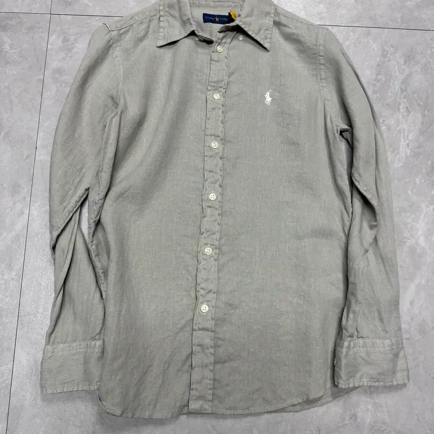 [BUNJANG] Polo Ralph Lauren Linen Shirt / 85 폴로 랄프로렌 Polo Ralph Lauren 린넨