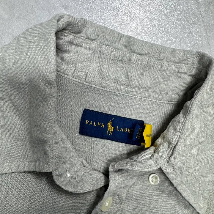 [BUNJANG] Polo Ralph Lauren Linen Shirt / 85 폴로 랄프로렌 Polo Ralph Lauren 린넨