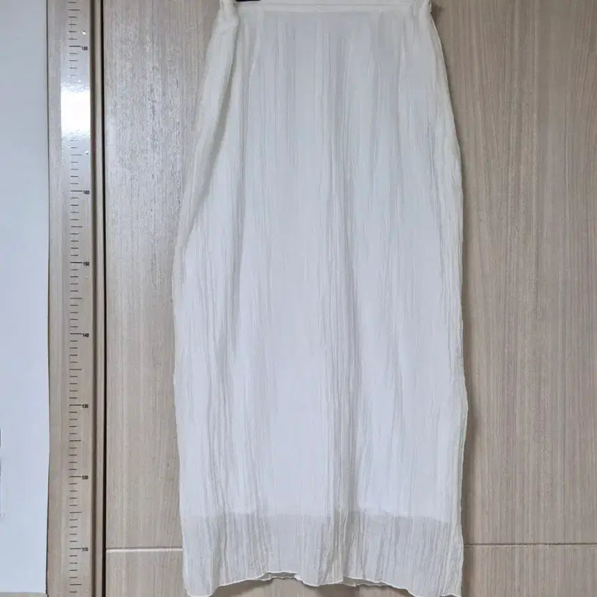 [BUNJANG] Binnmute Cannes Seersucker Long Skirt / 빈뮤트 센느 롱 스커트  가벼운 시어서커  밴딩 55