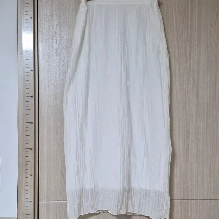 [BUNJANG] Binnmute Cannes Seersucker Long Skirt / 빈뮤트 센느 롱 스커트  가벼운 시어서커  밴딩 55