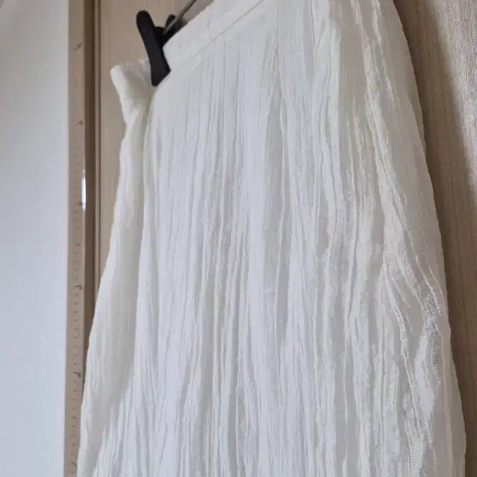 [BUNJANG] Binnmute Cannes Seersucker Long Skirt / 빈뮤트 센느 롱 스커트  가벼운 시어서커  밴딩 55