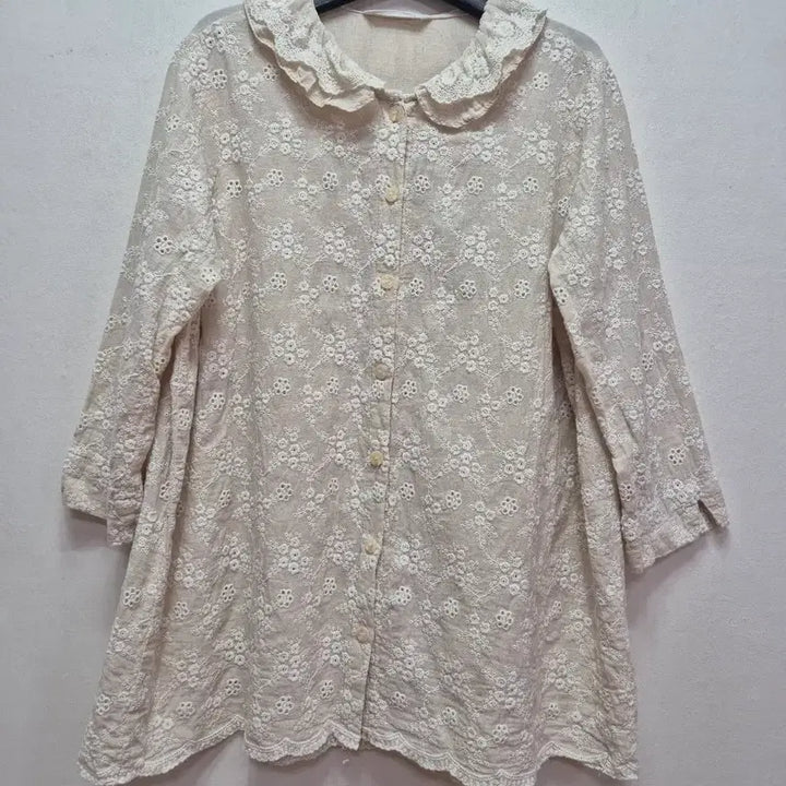 [BUNJANG] Two Story Genie Blouse (Size 55) / 투 스토리 지니 남방(55)