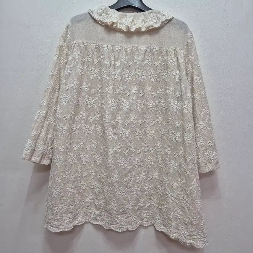 [BUNJANG] Two Story Genie Blouse (Size 55) / 투 스토리 지니 남방(55)