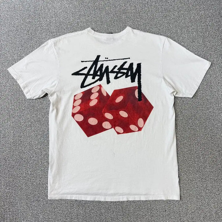 [BUNJANG] Stussy 00s Dice T-Shirt Size L / STUSSY 스투시 00s 다이스 반팔