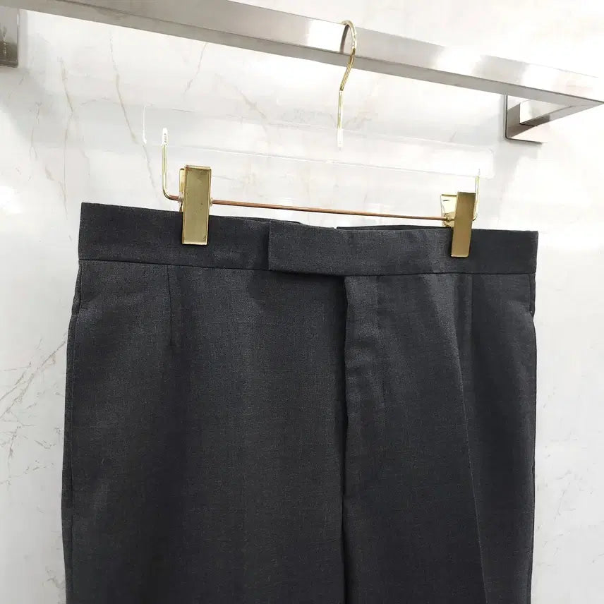 [BUNJANG] Thom Browne Charcoal Classic Pants MSC001A Size 1 / 1 / 톰브라운 차콜 클래식 팬츠 MSC001A