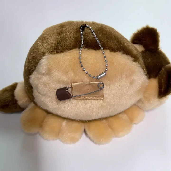 [BUNJANG] Studio Ghibli My Neighbor Totoro Catbus Plush Keychain / 지브리 토토로 고양이 버스 뱃지 인형 키링