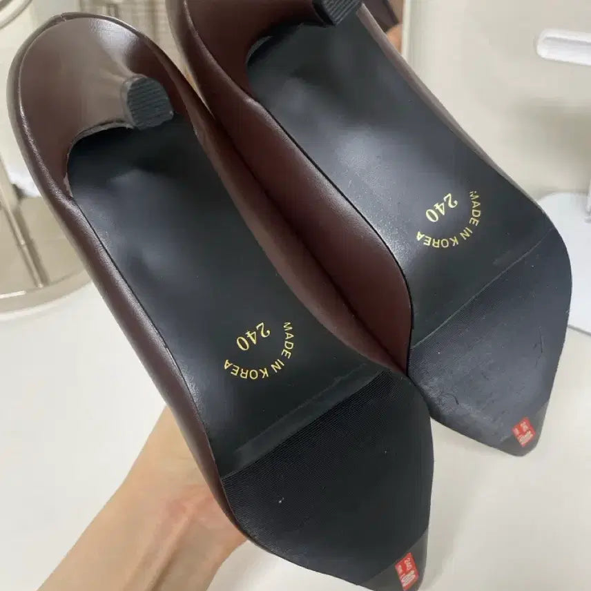 [BUNJANG] Alto Stiletto Heels Brown 7cm / 새상품)알토 스틸레토힐 브라운 7cm