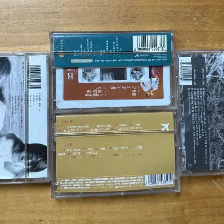 [BUNJANG] UN 1st-3rd Album &amp; Sweet/Strong Cassette Tape Bundle / 유엔 (UN) 1집~3집 &amp; 스윗/스트롱 카세트테이프