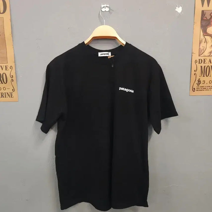 [BUNJANG] Patagonia Black T-Shirt / 파타고니아 블랙 반팔 티셔츠