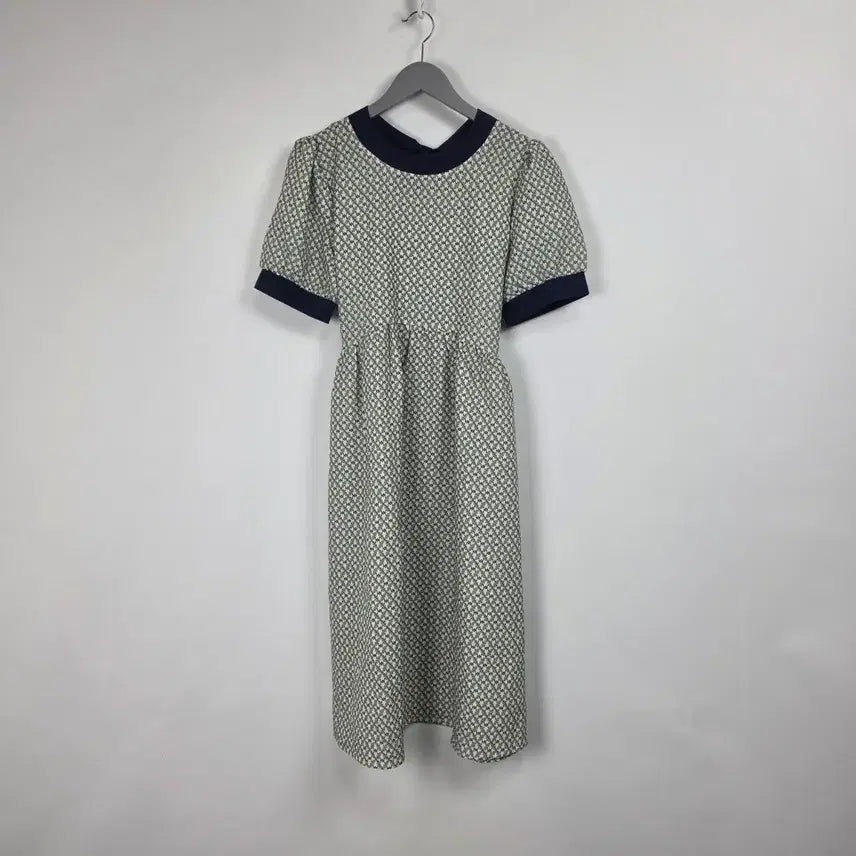 [BUNJANG] Olivia Closet Green Spandex Short Sleeve Long Dress / 새상품) 올리비아 클로젯 그린스판 반팔 롱 원피스 여 F. 0513