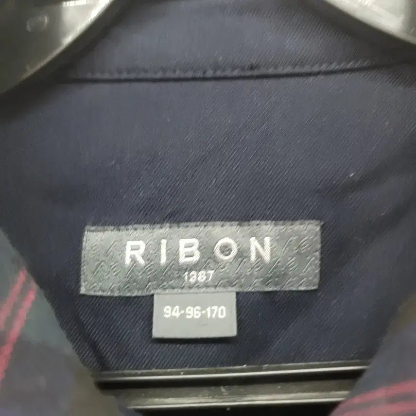 [BUNJANG] RIBON Check Long Shirt / RIBON 리본 체크 롱 남방
