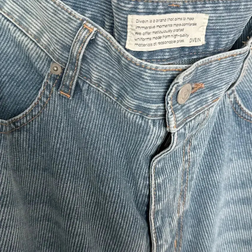 [BUNJANG] Dive in Loose Wide Denim Pants / 다이브인 루즈드 와이드 데님팬츠 리브드