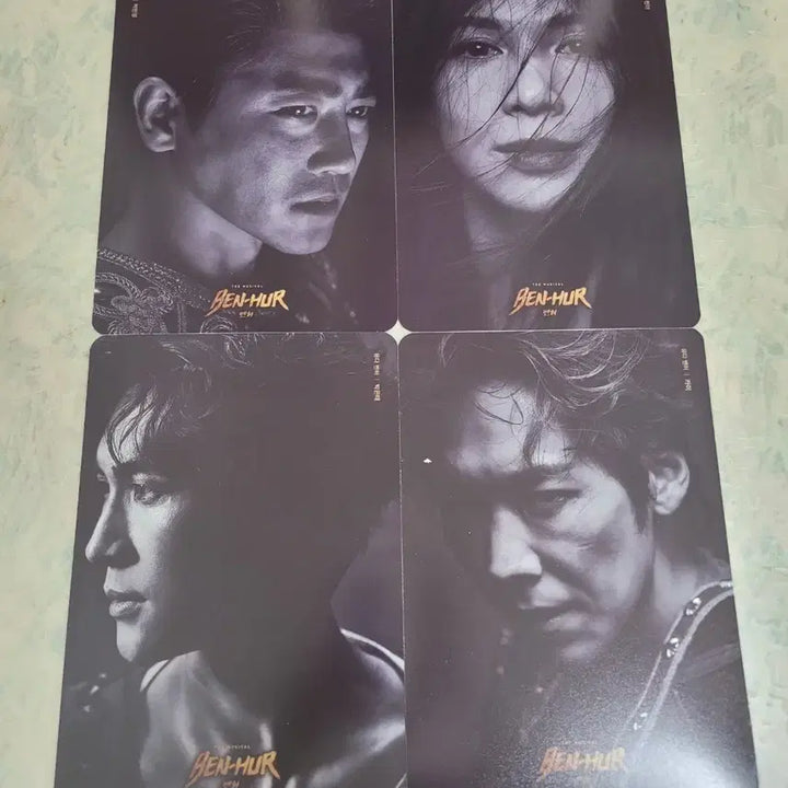 [BUNJANG] Musical Ben-Hur Double-Sided Coaster / 뮤지컬 벤허 양면 책받침