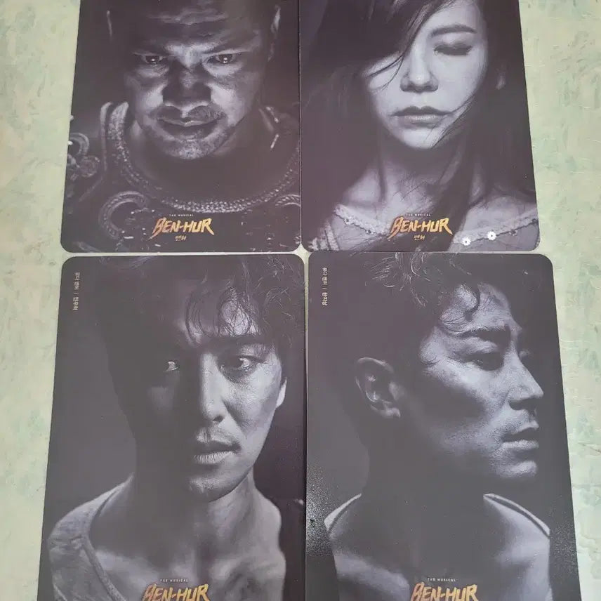 [BUNJANG] Musical Ben-Hur Double-Sided Coaster / 뮤지컬 벤허 양면 책받침