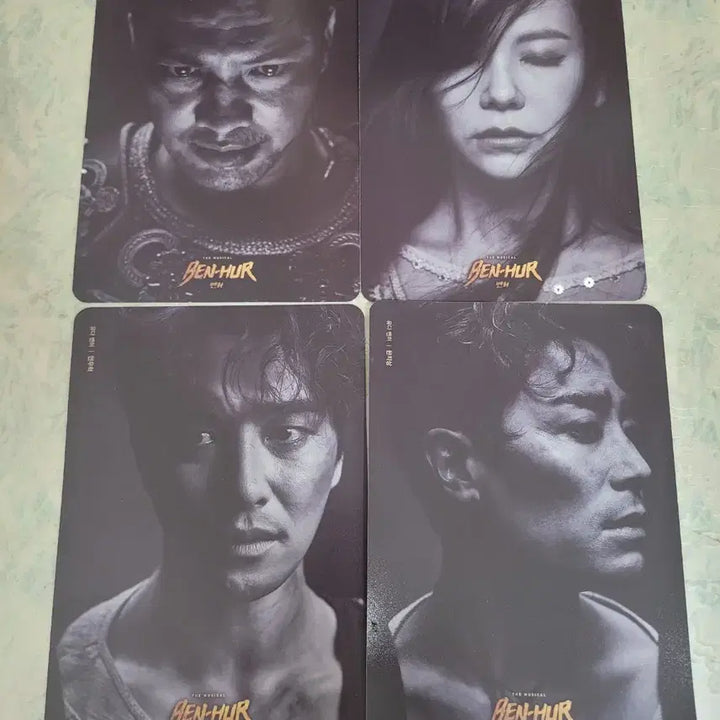 [BUNJANG] Musical Ben-Hur Double-Sided Coaster / 뮤지컬 벤허 양면 책받침