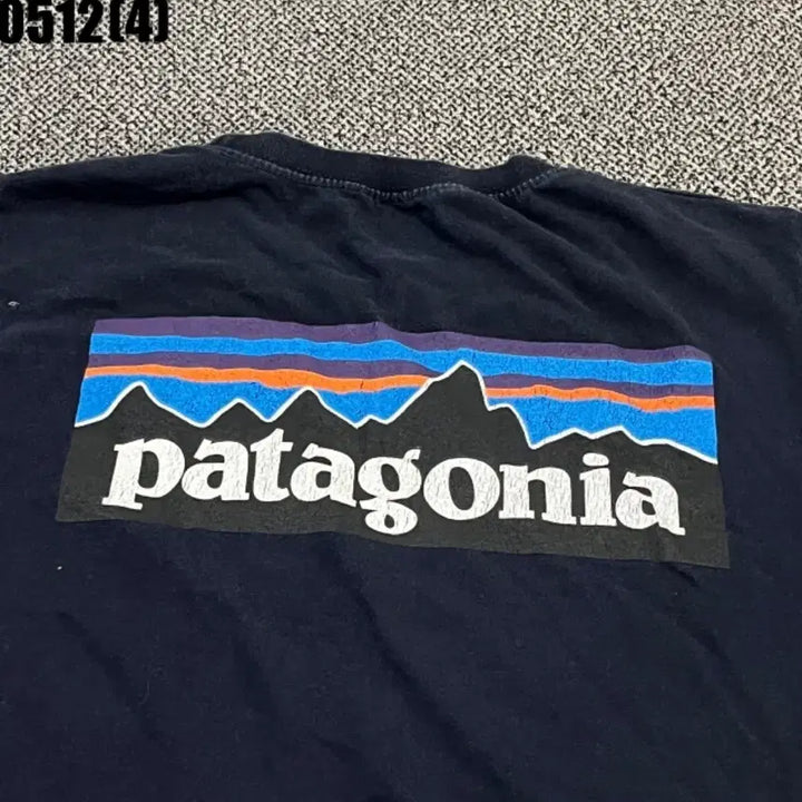[BUNJANG] Patagonia Navy Short Sleeve T-Shirt M / 파타고니아 네이비 반팔 티셔츠 M | 0512