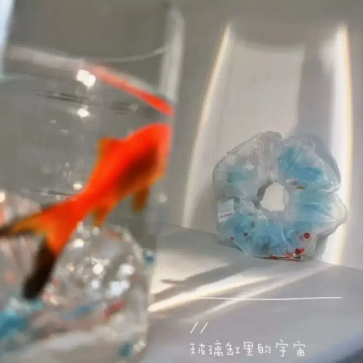 [BUNJANG] Ocean Hair Scrunchie / 바다 헤어 스크런치
