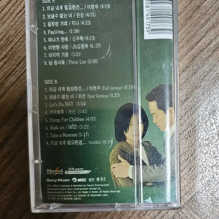 [BUNJANG] The Man in Crisis OST Cassette Tape (Sealed) / 위기의 남자 OST 카세트테이프 (미개봉)