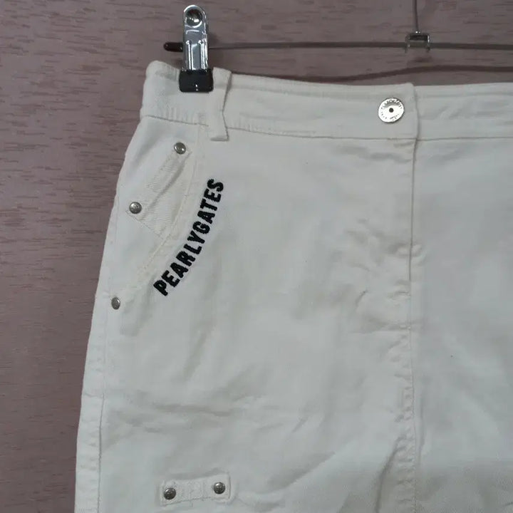 [BUNJANG] Pearly Gates Denim Pants Ivory Women&