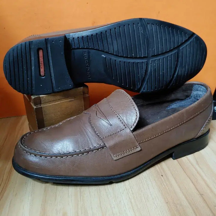 [BUNJANG] Rockport Natural Leather Loafers (US 7.5 / 255mm) / 락포트 천연가죽 로퍼(US7.5사이즈255)