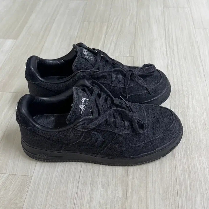 [BUNJANG] Nike Stussy Air Force 1 Low Triple Black / [275]나이키 스투시 에어포스 트리플블랙 나투시