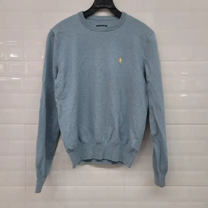 [BUNJANG] Polo Ralph Lauren Blue Knit Sweater M / 폴로 랄프로렌 블루 니트