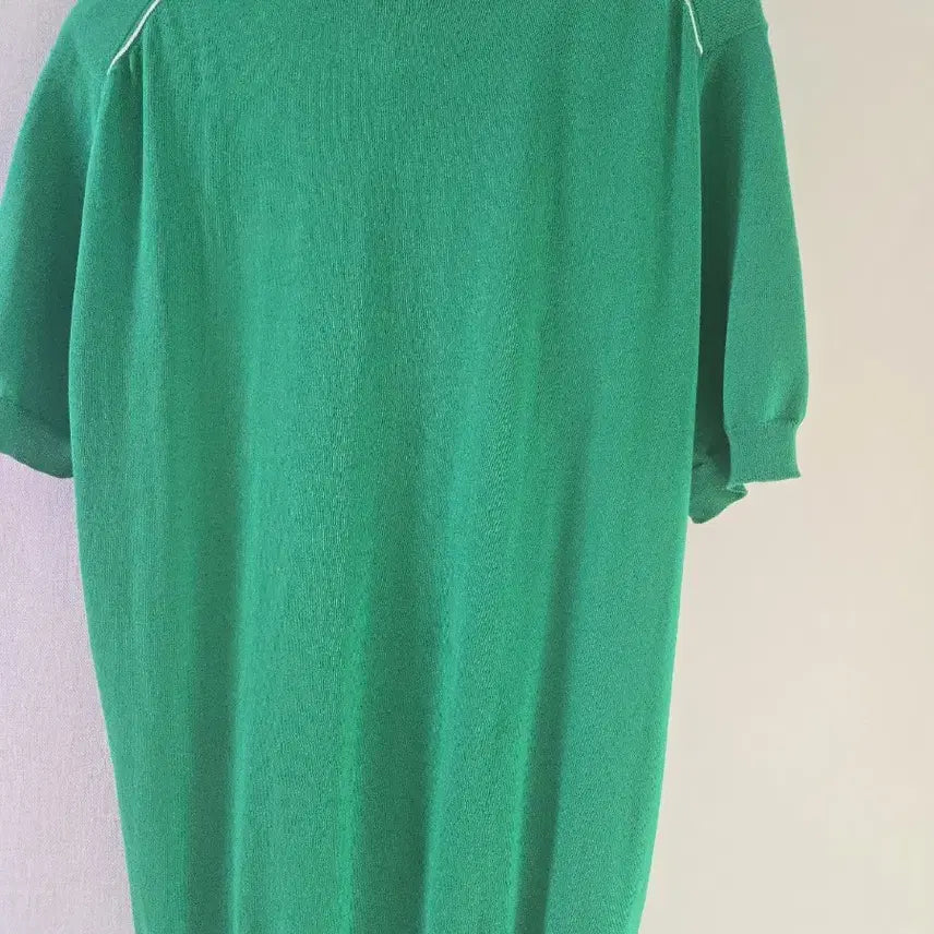[BUNJANG] Hermes Green Short Sleeve Knit M / 에르메스 그린 반팔 니트